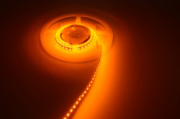 LED-Lichtband Meterware DC 120° Gelb 9,6W/m dimmbar Green-Power-LED